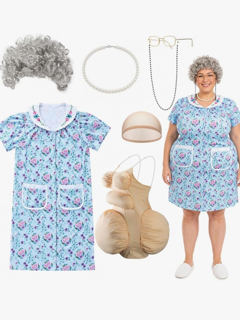 Fat Old Lady Costume